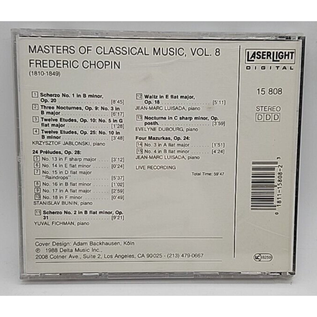 Masters of Classical Music Vol. 8 (CD, 1990)
