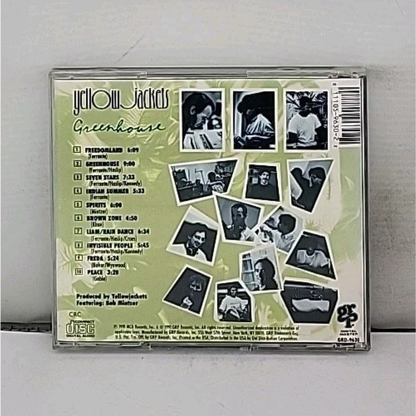 Greenhouse by Yellowjackets (CD, Feb-1991, GRP (USA))