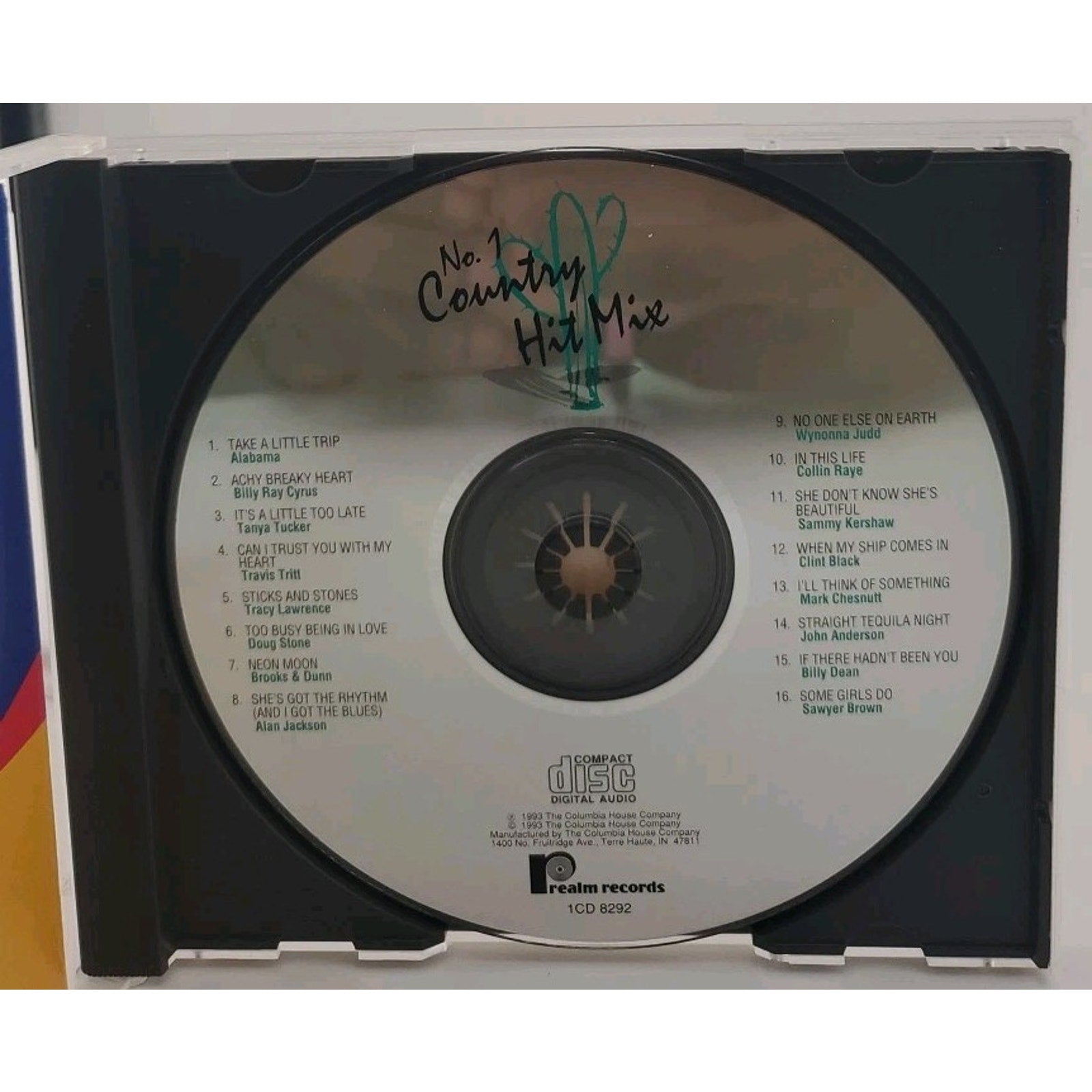 No. 1 Country Hit Mix (CD, 1993)