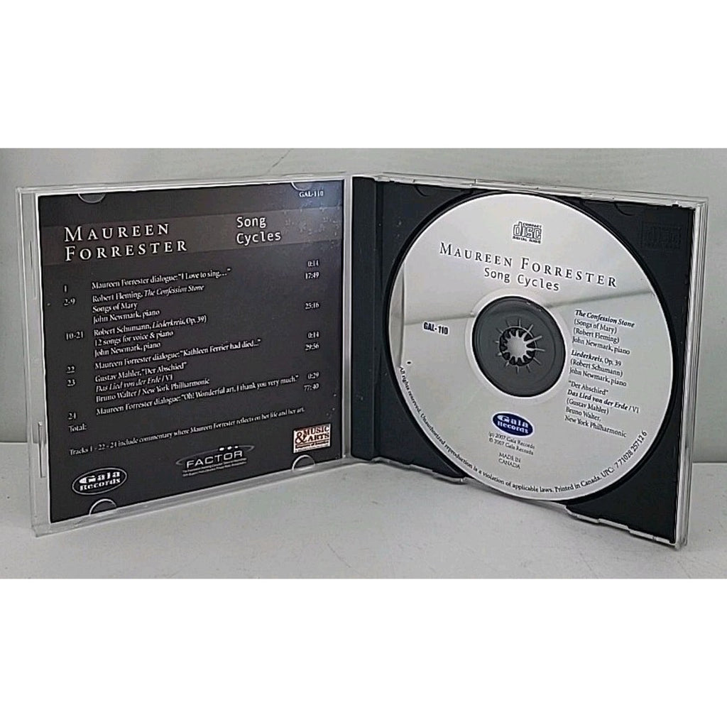 Maureen Forrester Song Cycles by Maureen Forrester (CD, 2008)