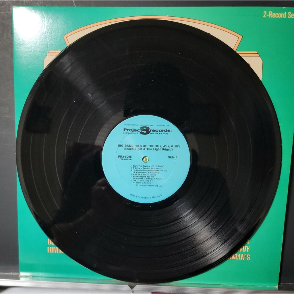 Enoch Light & The Light Brigade* – Plays The Big Band Hits Of The 30's, 40's, 50