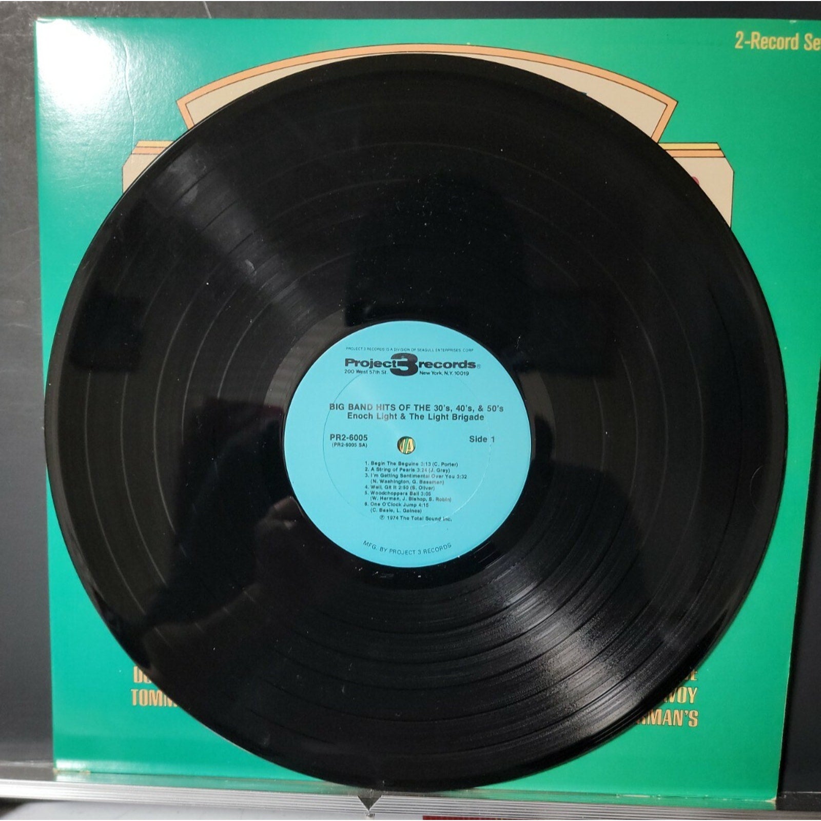 Enoch Light & The Light Brigade* – Plays The Big Band Hits Of The 30's, 40's, 50