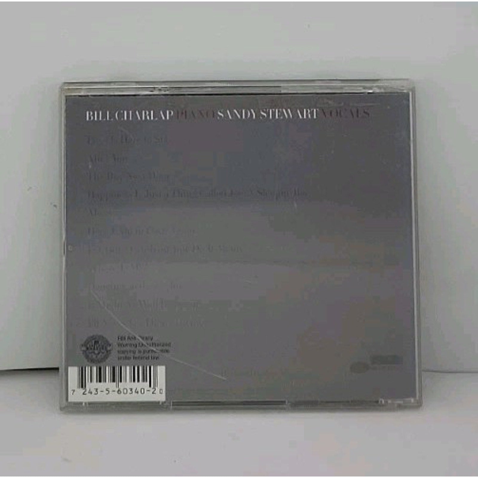 Love Is Here to Stay by Charlap, Bill / Stewart, Sandy (CD, 2005)