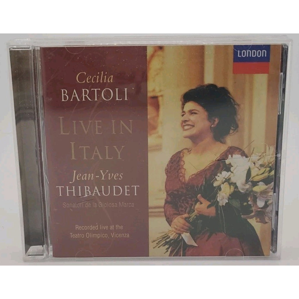 Live in Italy by Bartoli, Cecilia / Thibaudet / Sonatori De Gioiosa (CD, 1998)