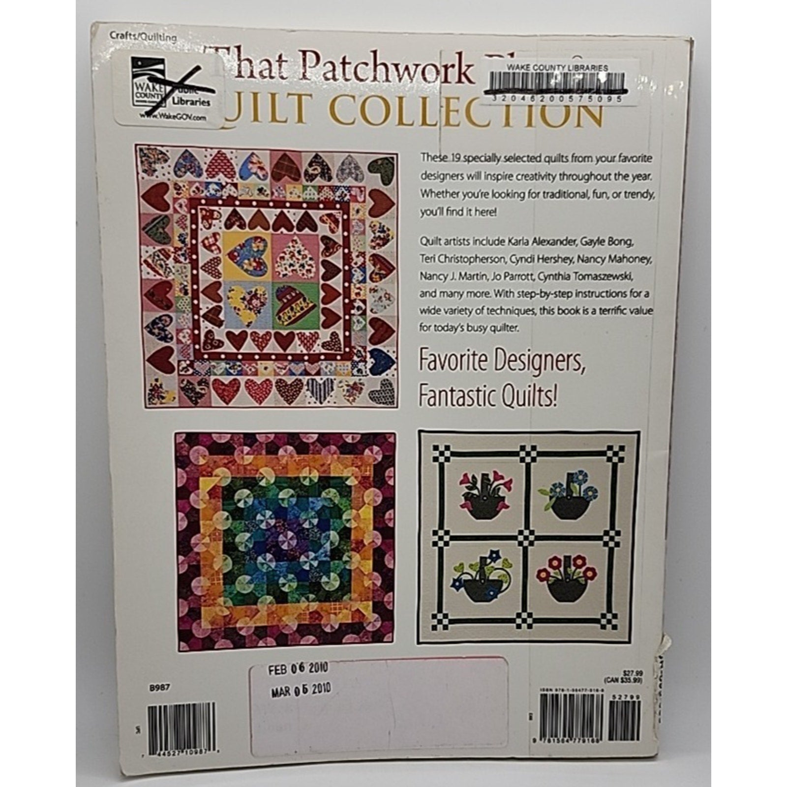 That Patchwork Place Quilt Collection by Inc Staff That Patchwork Place...