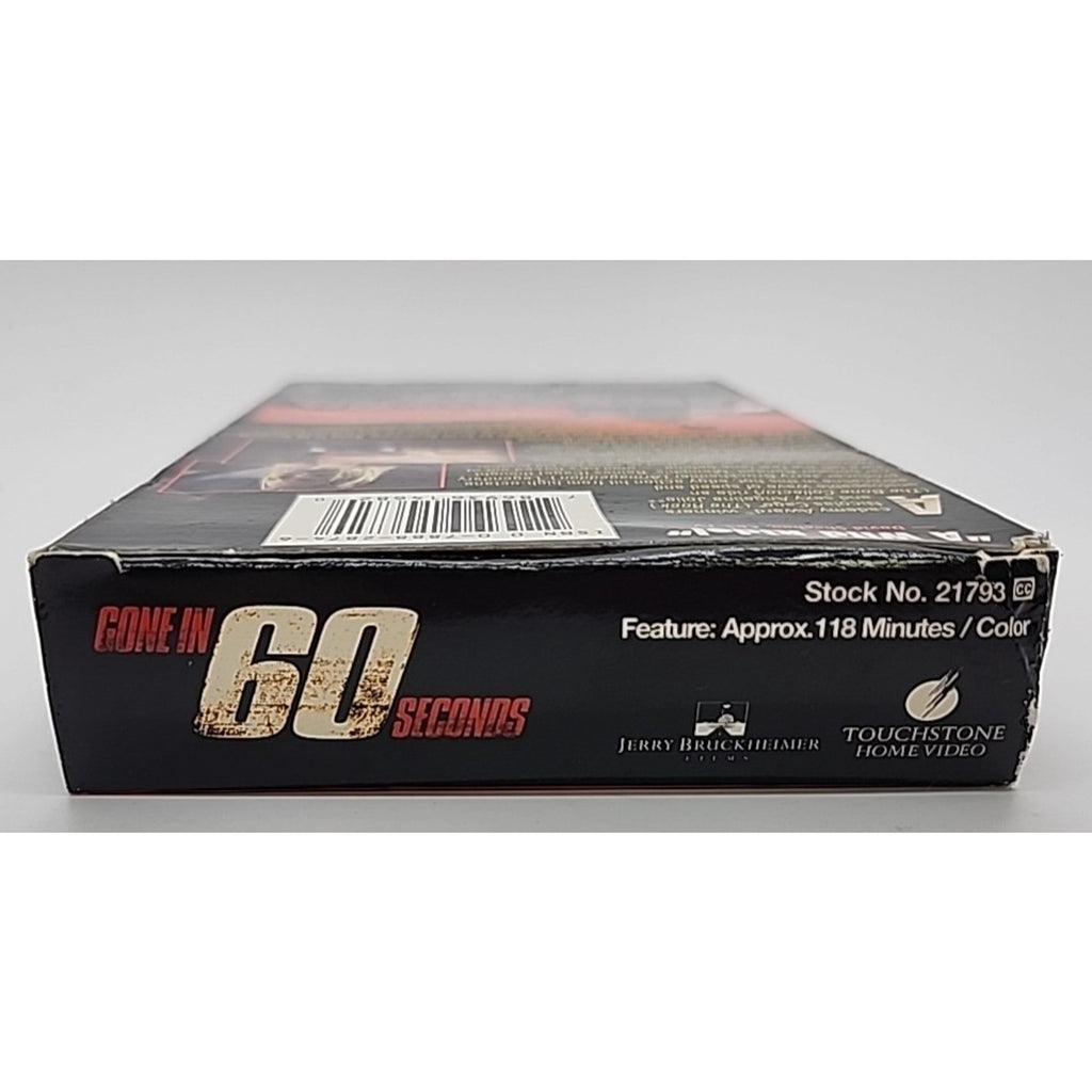 Gone in 60 Seconds (VHS, 2001, Exclusive Video Bonus Edition)