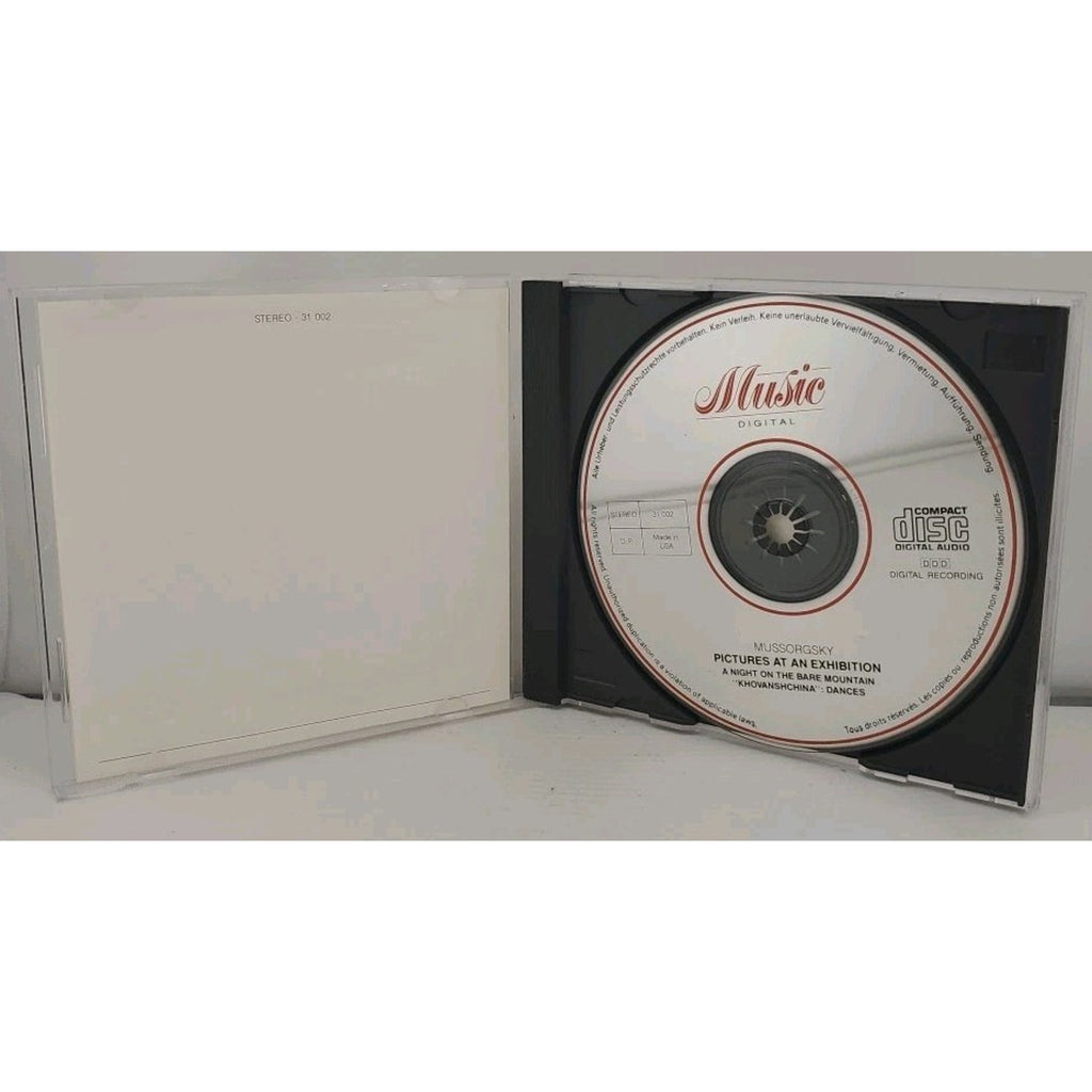 Modest Mussorgsky Pictures At An Exhibition (CD)