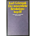 Karl Griewank Der neuzeitliche Revolutions-begriff