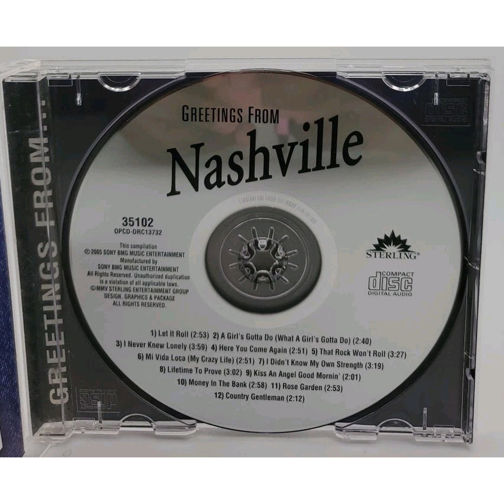 Greetings from Nashville by Various (CD, 2005)