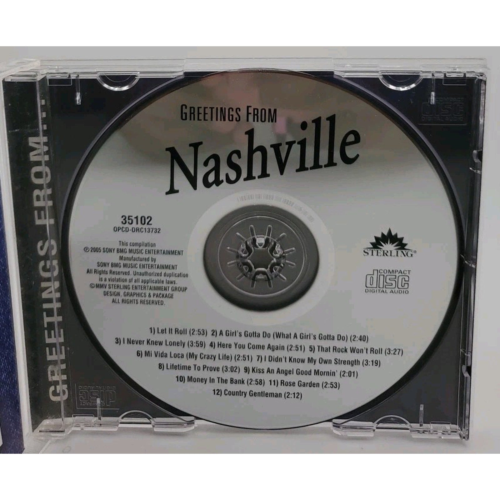 Greetings from Nashville by Various (CD, 2005)