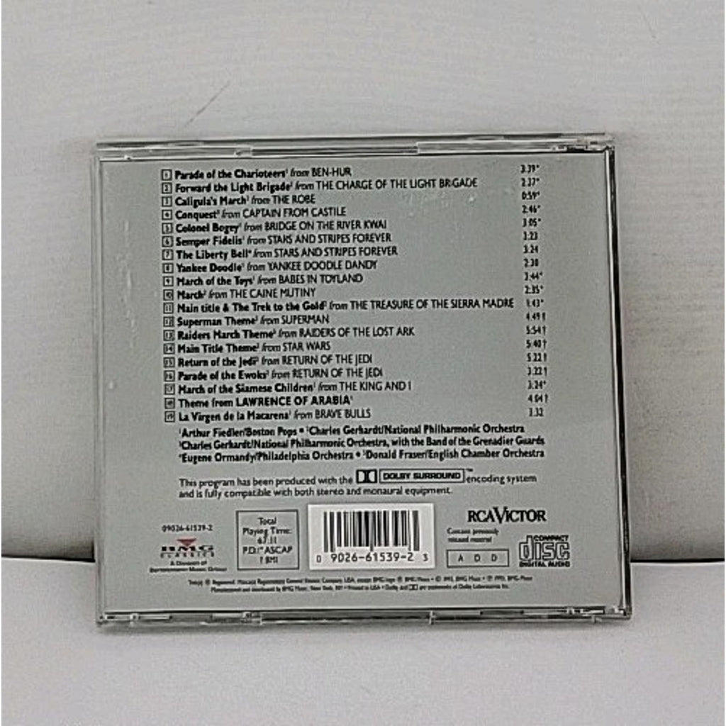 Hollywood Marches by Various (CD, 1993)