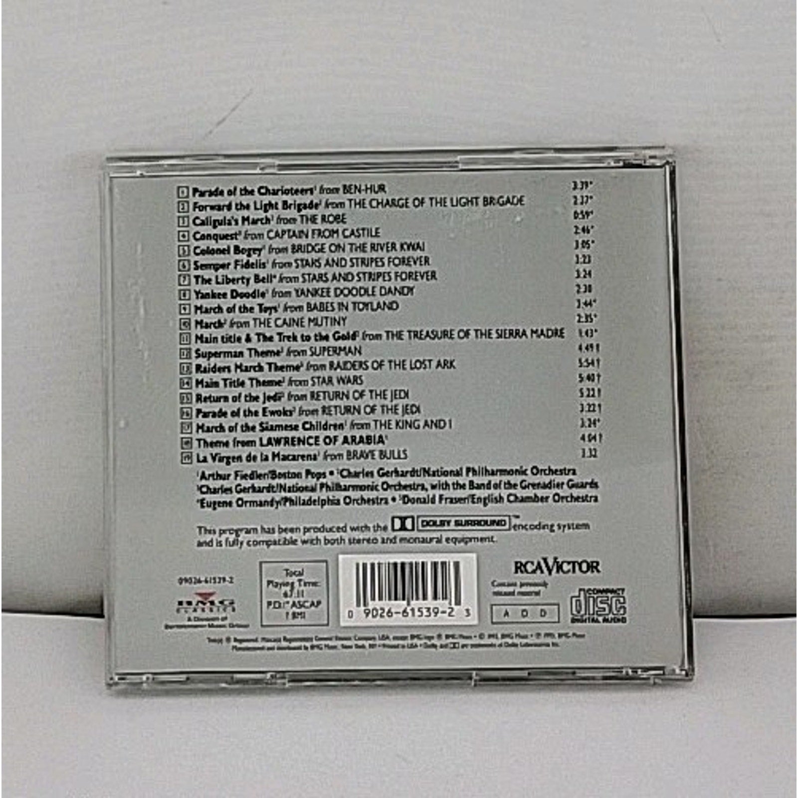 Hollywood Marches by Various (CD, 1993)