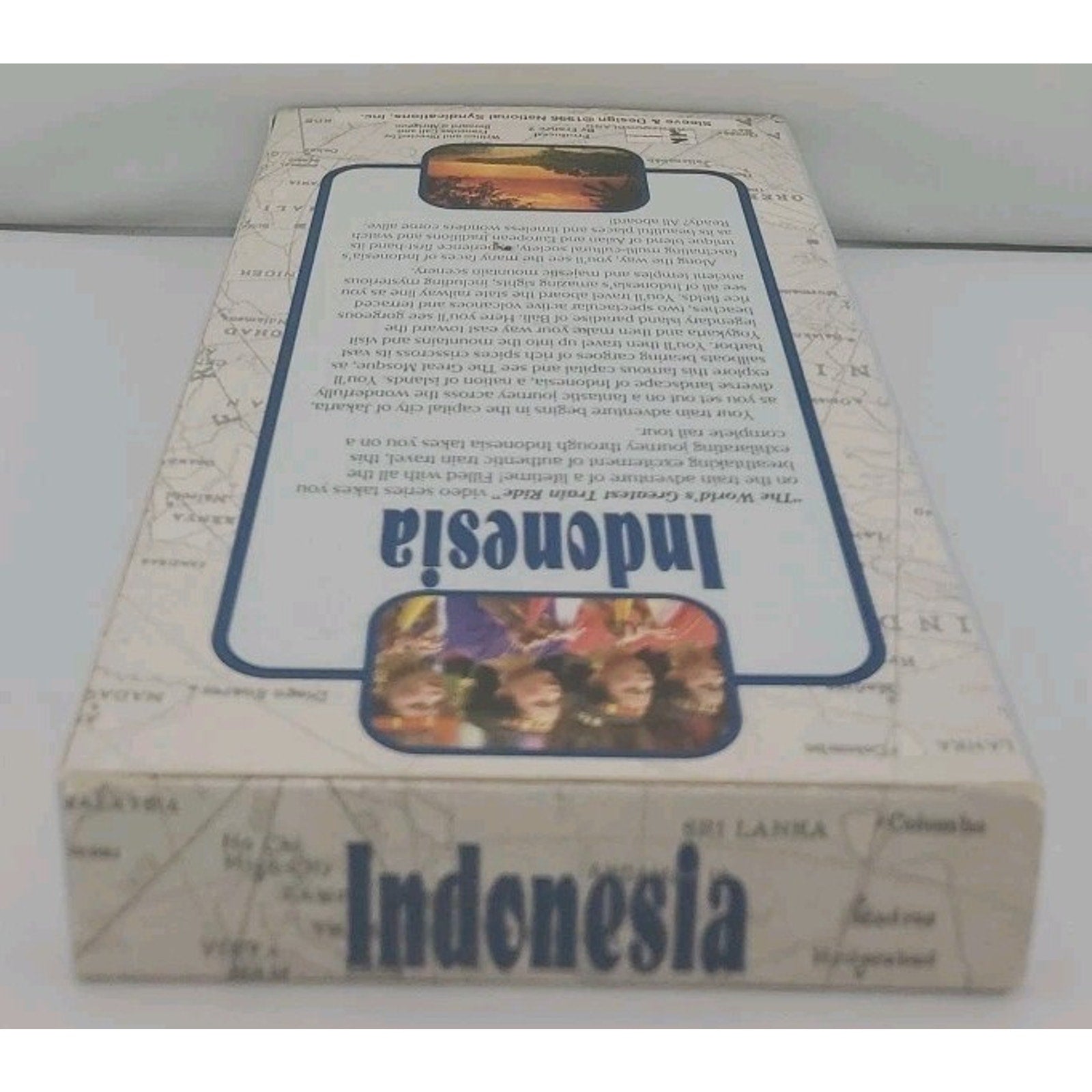 World's Greatest Train Ride VHS - Indonesia 1990s -