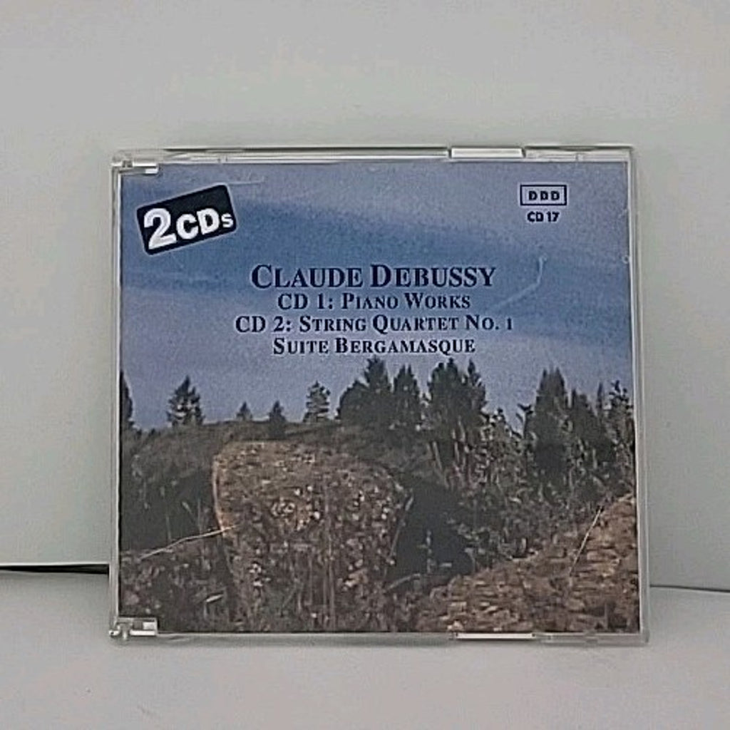 Claude Debussy - Piano Works, String Quartet No. 1, Suite Bergamasque - 2 CDs