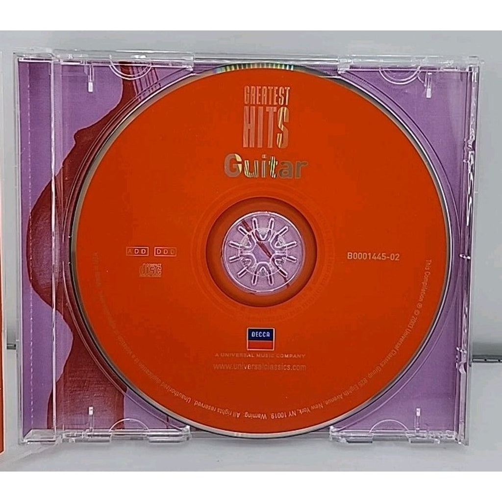 Guitar Greatest Hits - Various Artists - 2003 Decca Total Time 78:27 Audio CD
