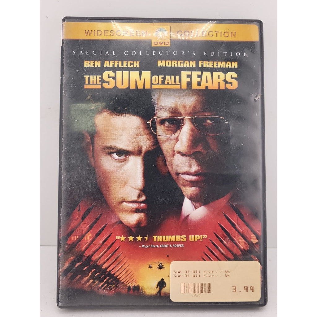 The Sum of All Fears (DVD, 2002)