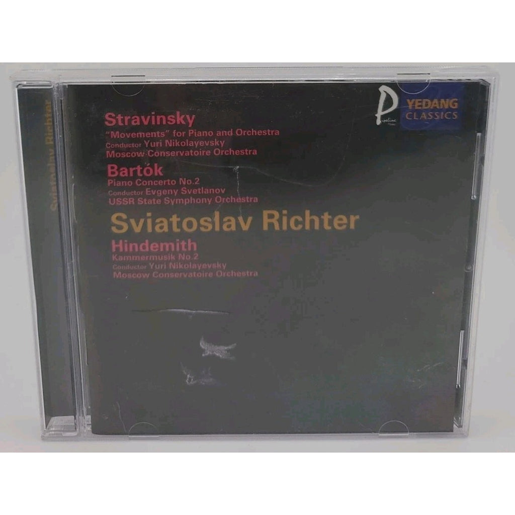 Sviatoslav Richter - Stravinsky, Bartók, And Hindemith - CD