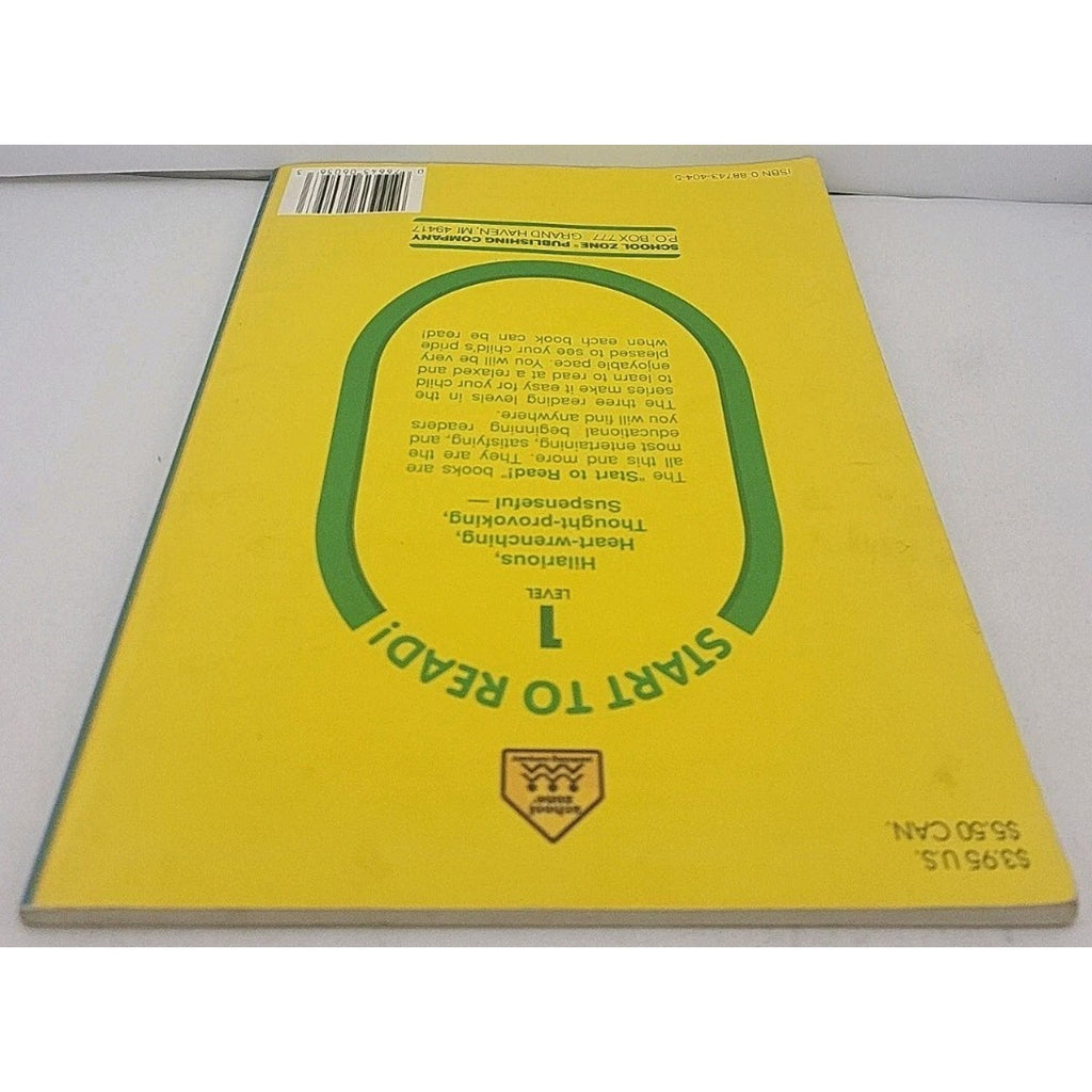 Jog, Frog, Jog Level 1 A School Zone Start To Read Book