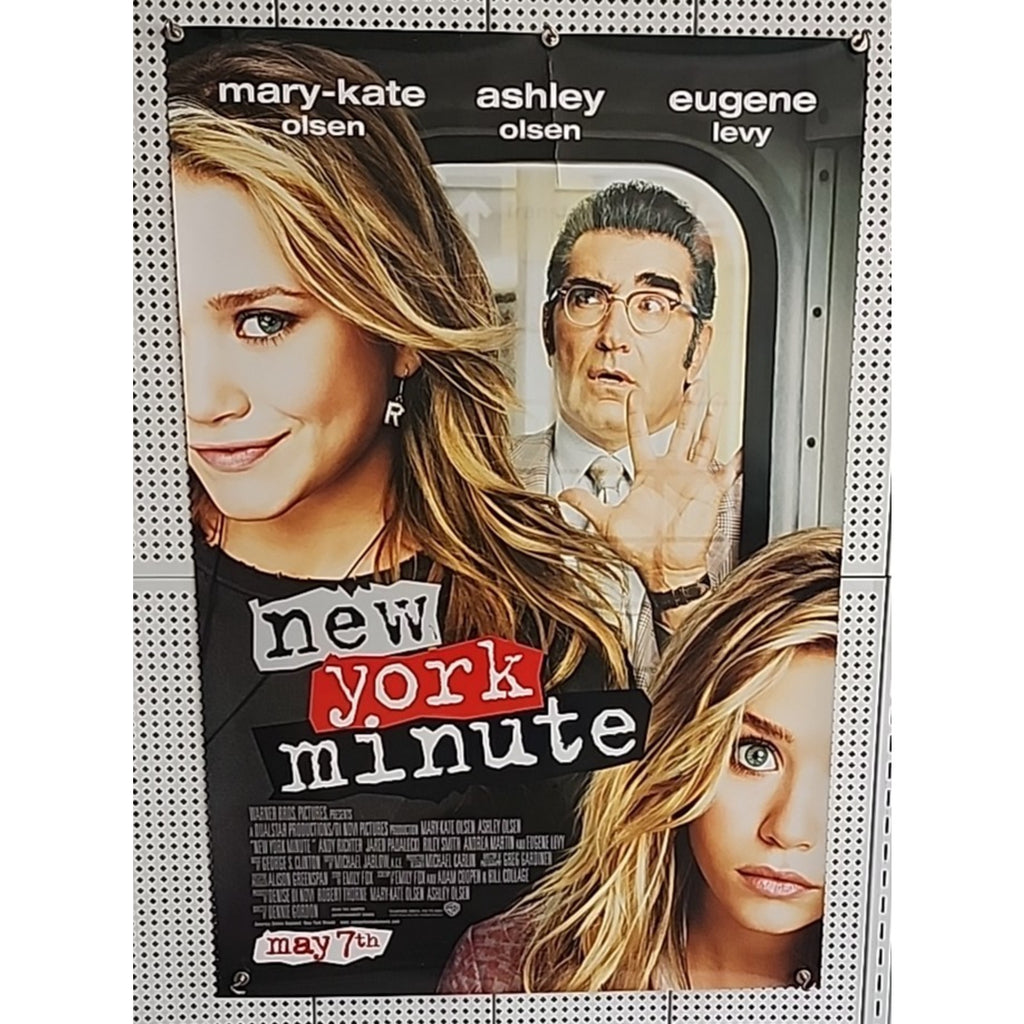 Rolled New York Minute 2004 Double-Sided Movie Poster 27x40 Olsen Twins