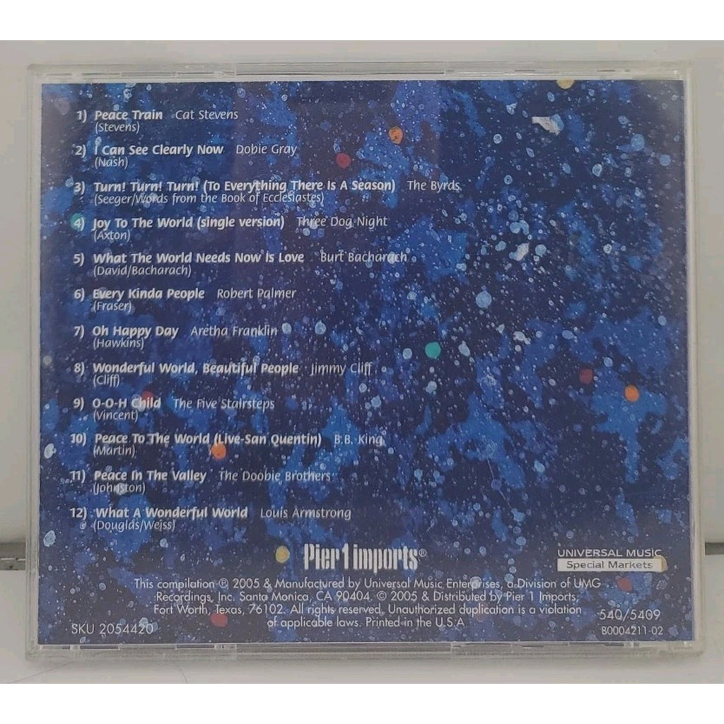 Peace Makes the World Go Round Vintage Pier 1 Imports Various Artists CD