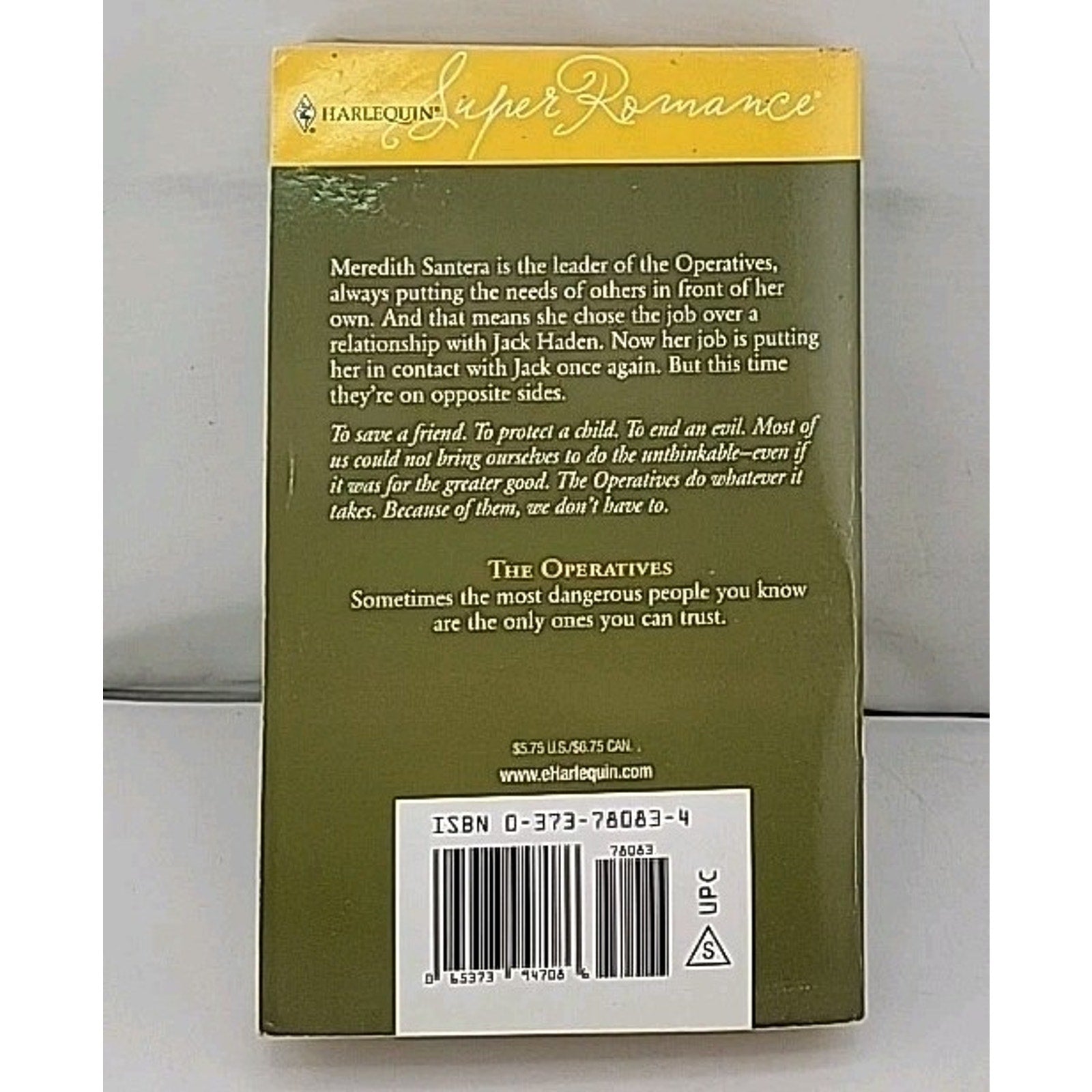 The Operatives Ser.: Not Without Cause by Kay David (2006, Perfect, Large Type /