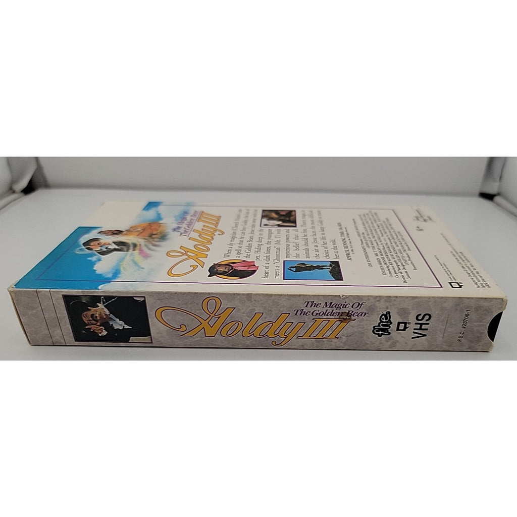 Goldy III: The Magic Of The Golden Bear, VHS 1994