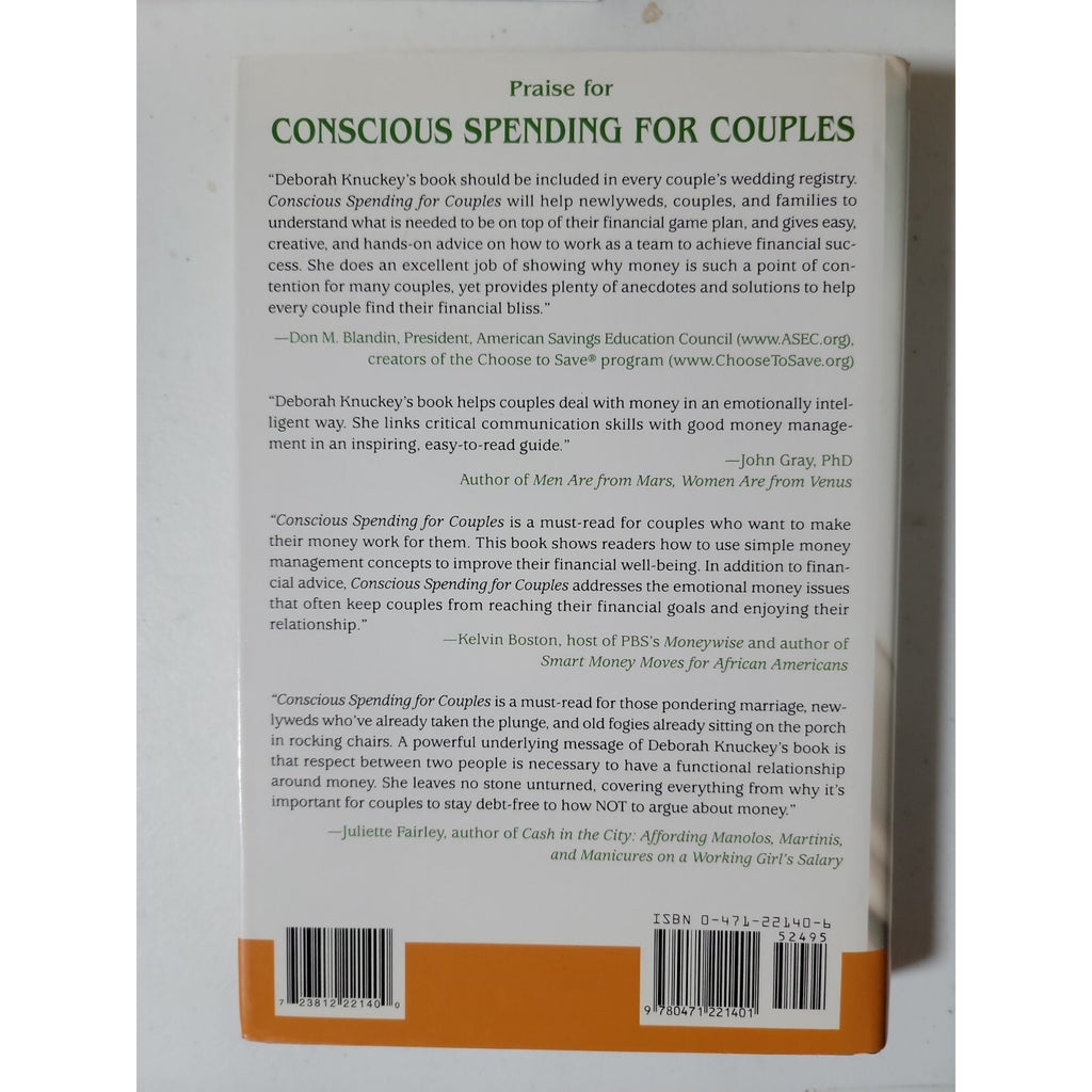 Conscious Spending for Couples : Seven Skills for Financial Harmony by...