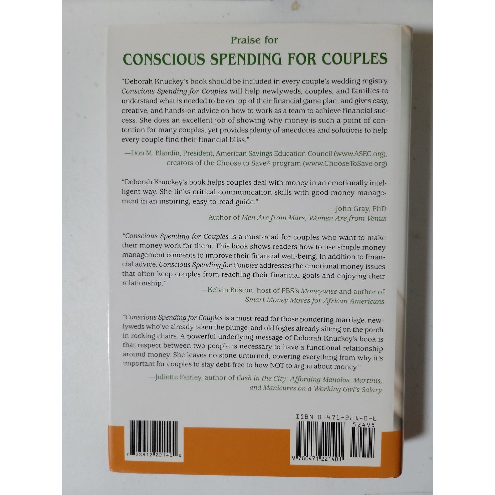 Conscious Spending for Couples : Seven Skills for Financial Harmony by...