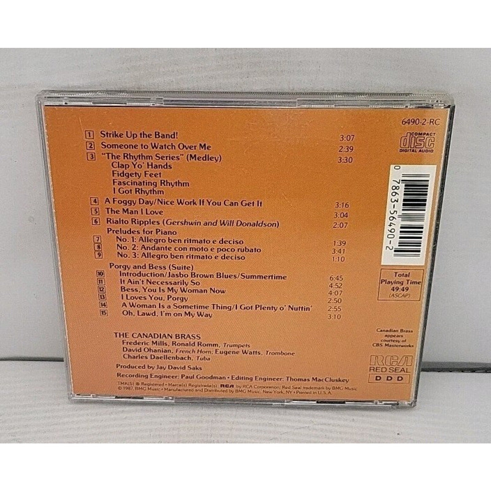 Strike Up The Band by Canadian Brass CD