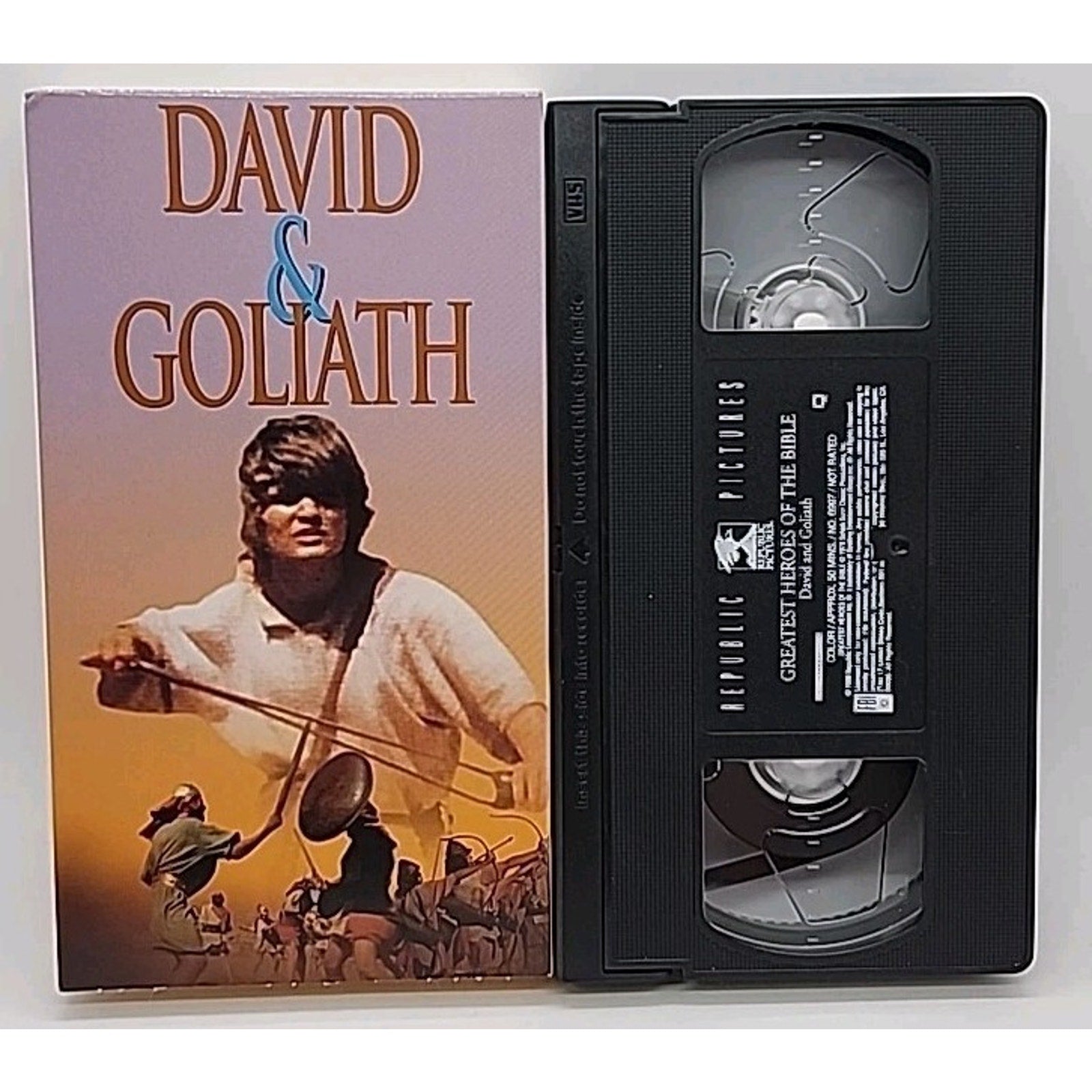Greatest Heroes of the Bible - David Goliath (VHS, 1998)