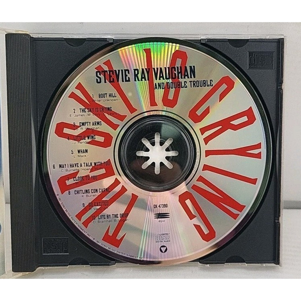 Sky Is Crying by Stevie Ray Vaughan (CD, 1991)