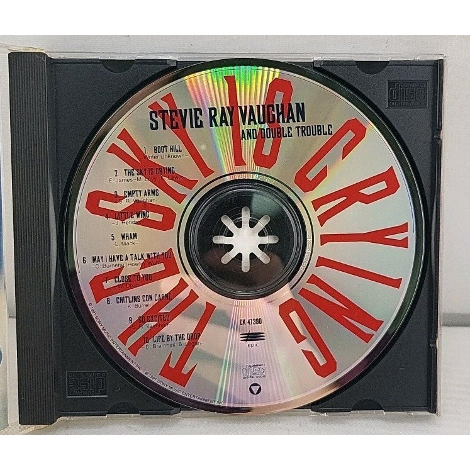Sky Is Crying by Stevie Ray Vaughan (CD, 1991)