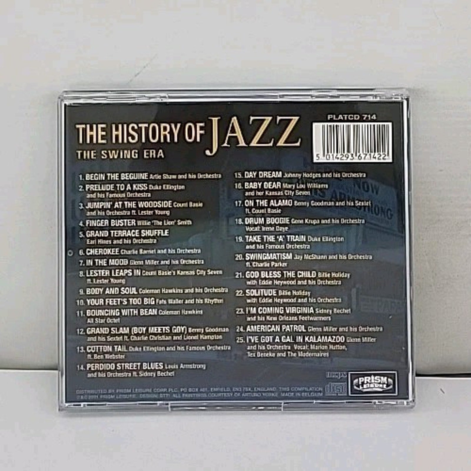 History of Jazz the Swing Era by Various (CD, 2005)