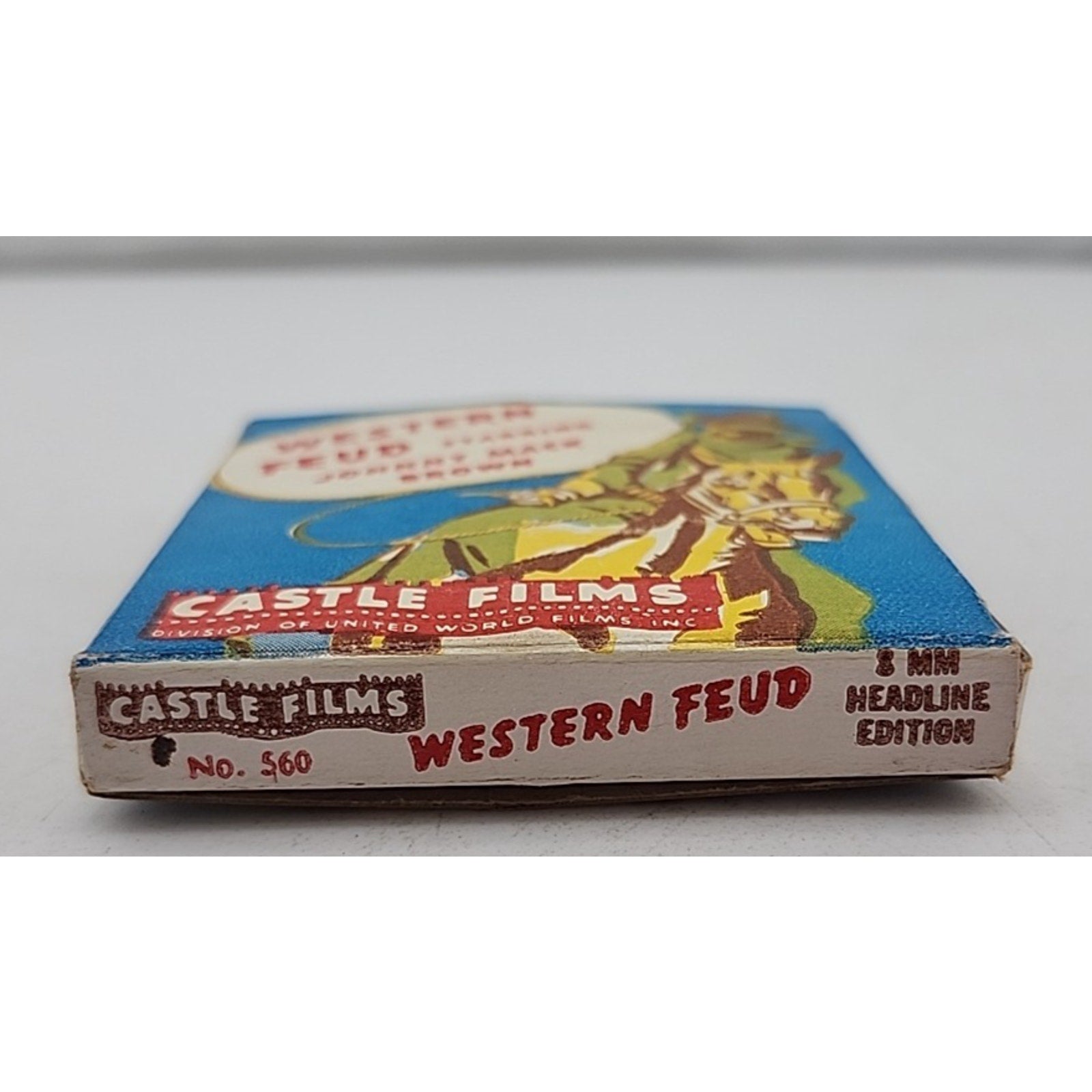 Castle Films 8 MM Western Feud Starring Johnny Mack Brown