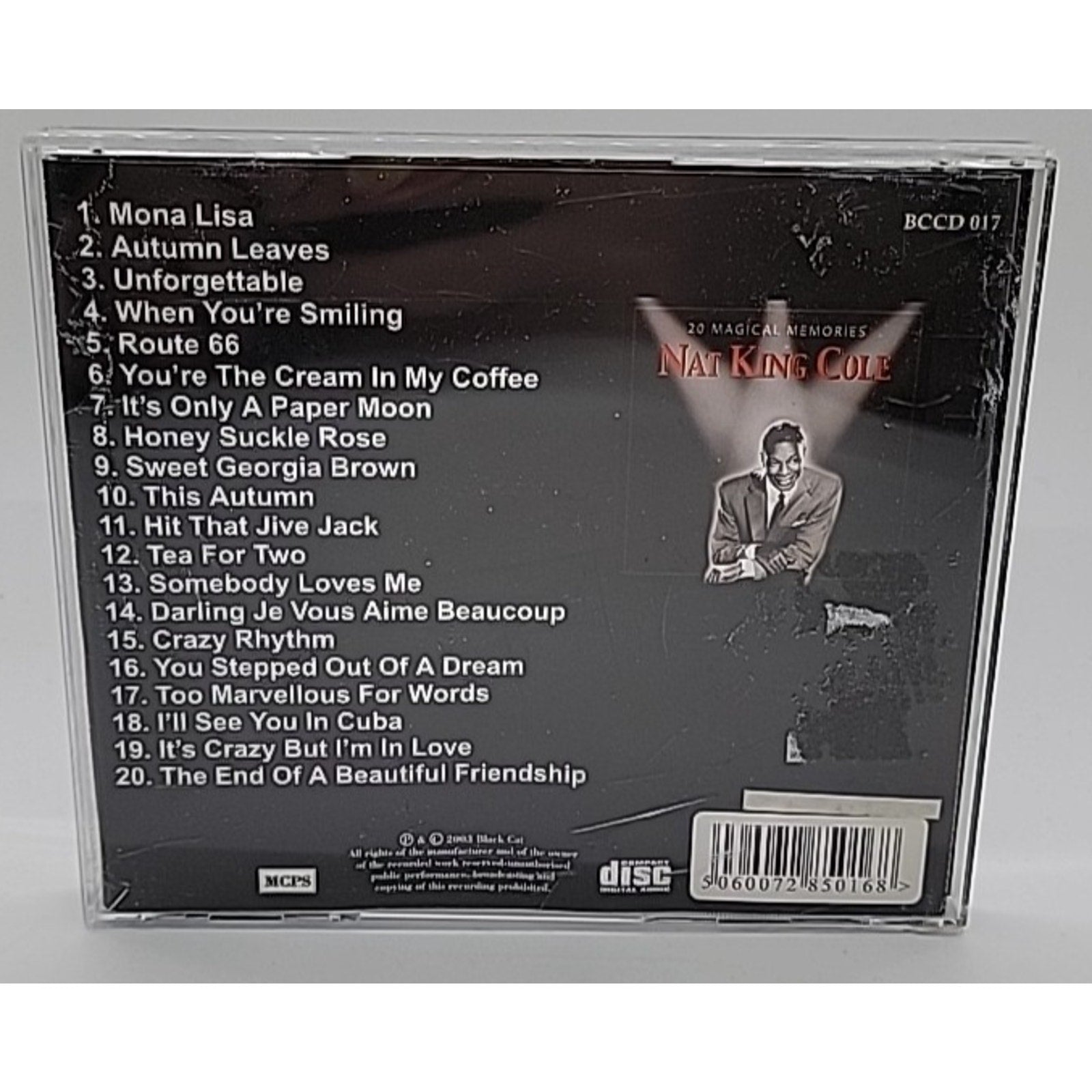 Nat King Cole 20 Magical Memories (CD)