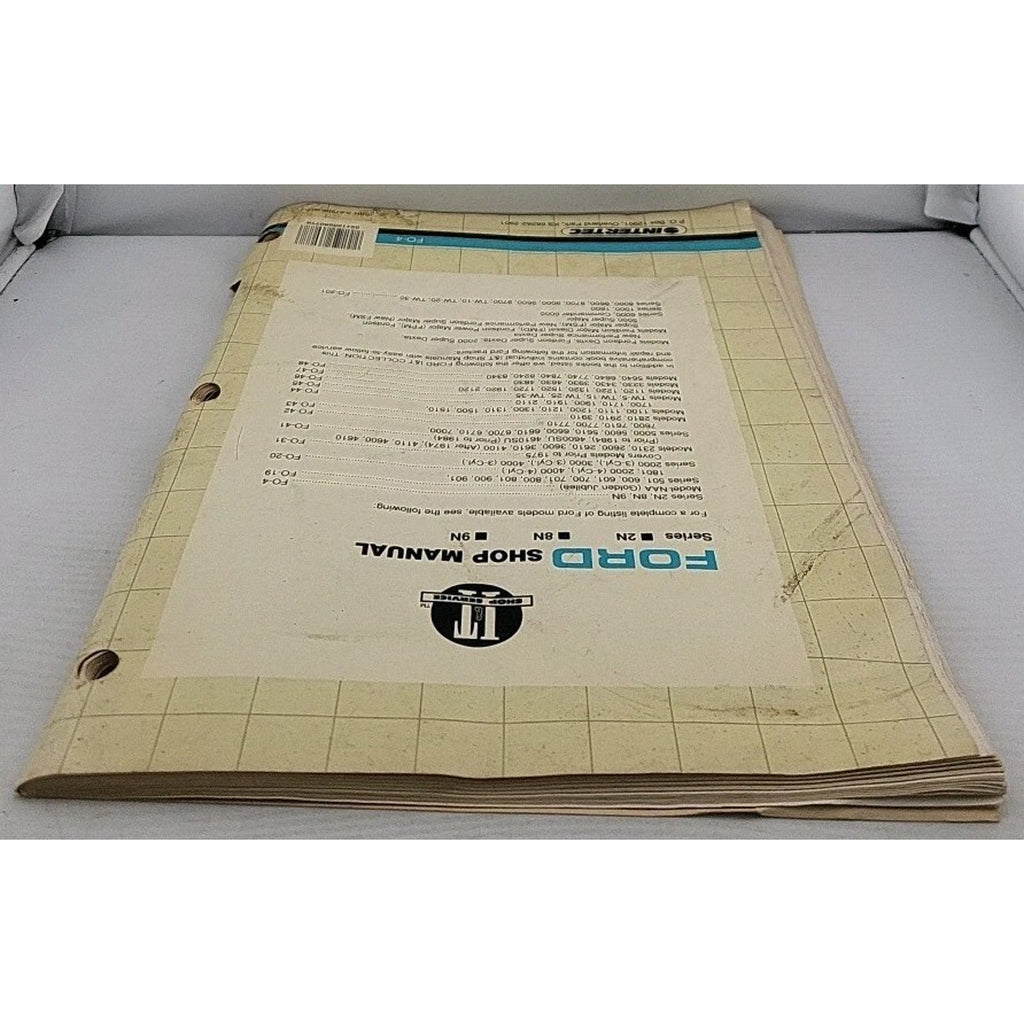 Ford Shop Manual