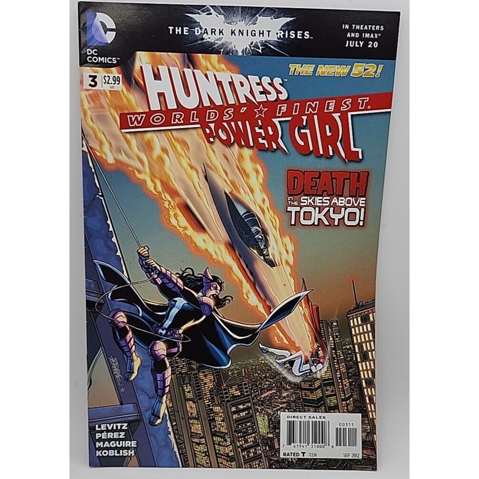 DC Huntress Worlds Finest Power Girl Comic Books #3 [Paperback] The New 52!