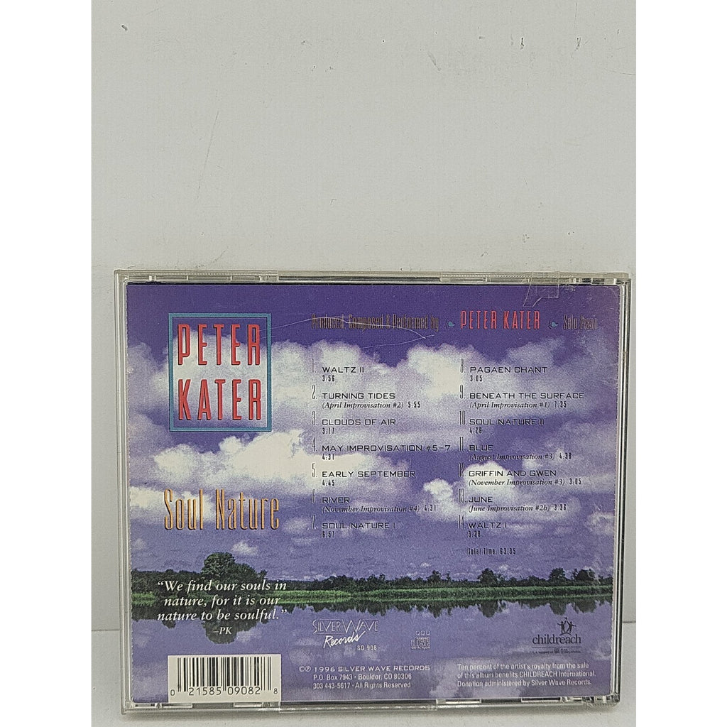 Soul Nature by Peter Kater (CD, 1996)