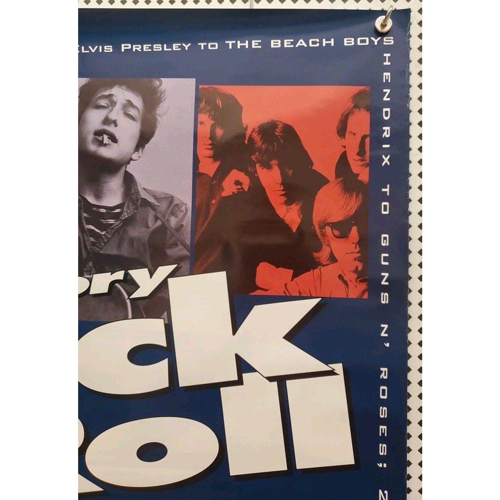 Video Store Original Movie Poster "The History of Rock 'n' Roll 27x40 Rolled