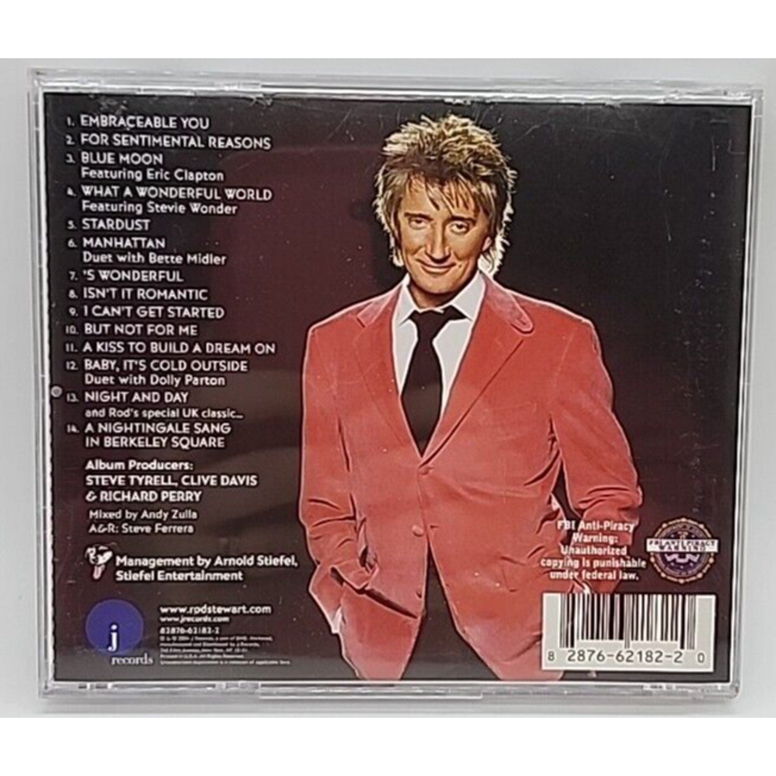 Stardust: The Great American Songbook, Vol. 3 by Rod Stewart (CD, Oct-2004, J...