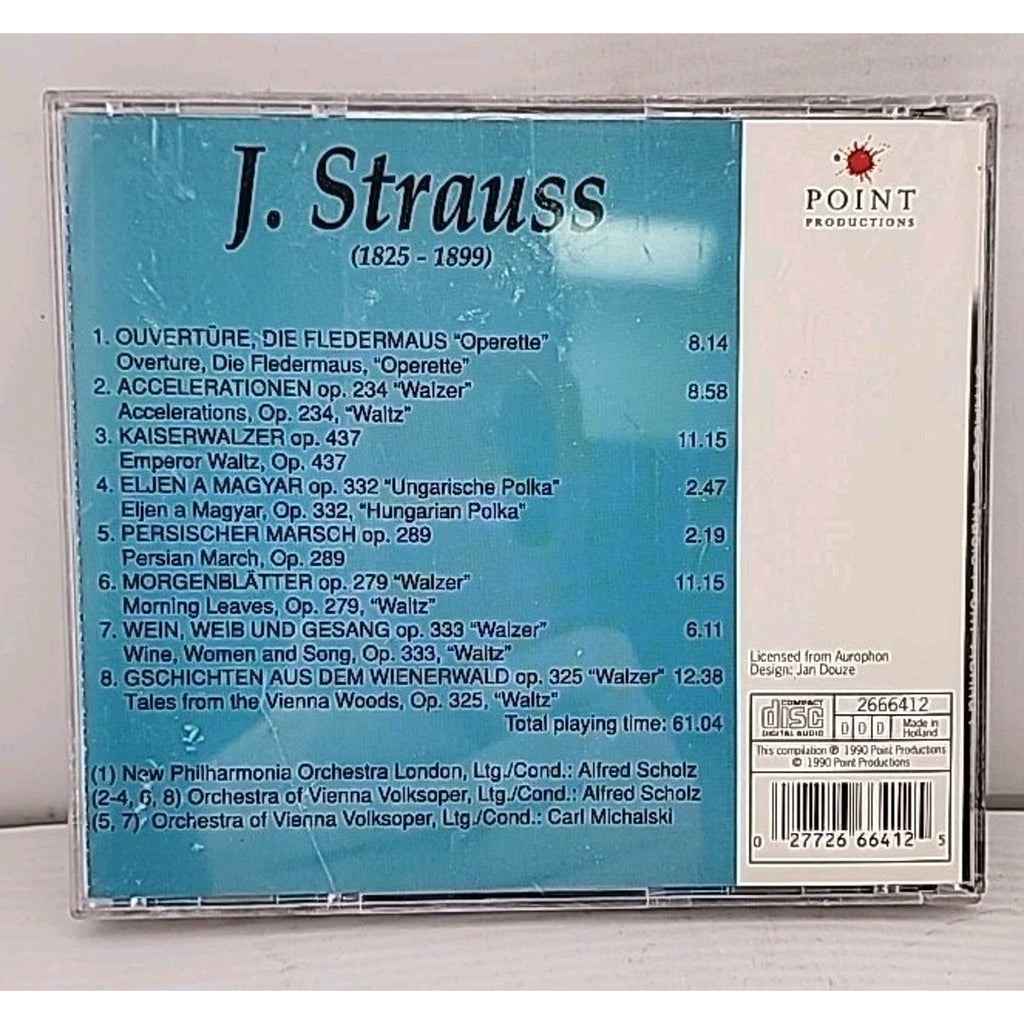 Strauss Music From Vienna I CD Onyx Classics