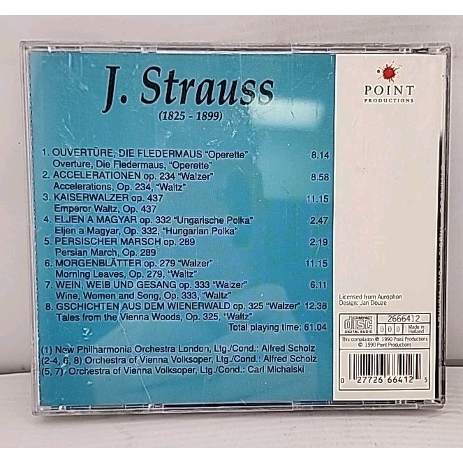 Strauss Music From Vienna I CD Onyx Classics