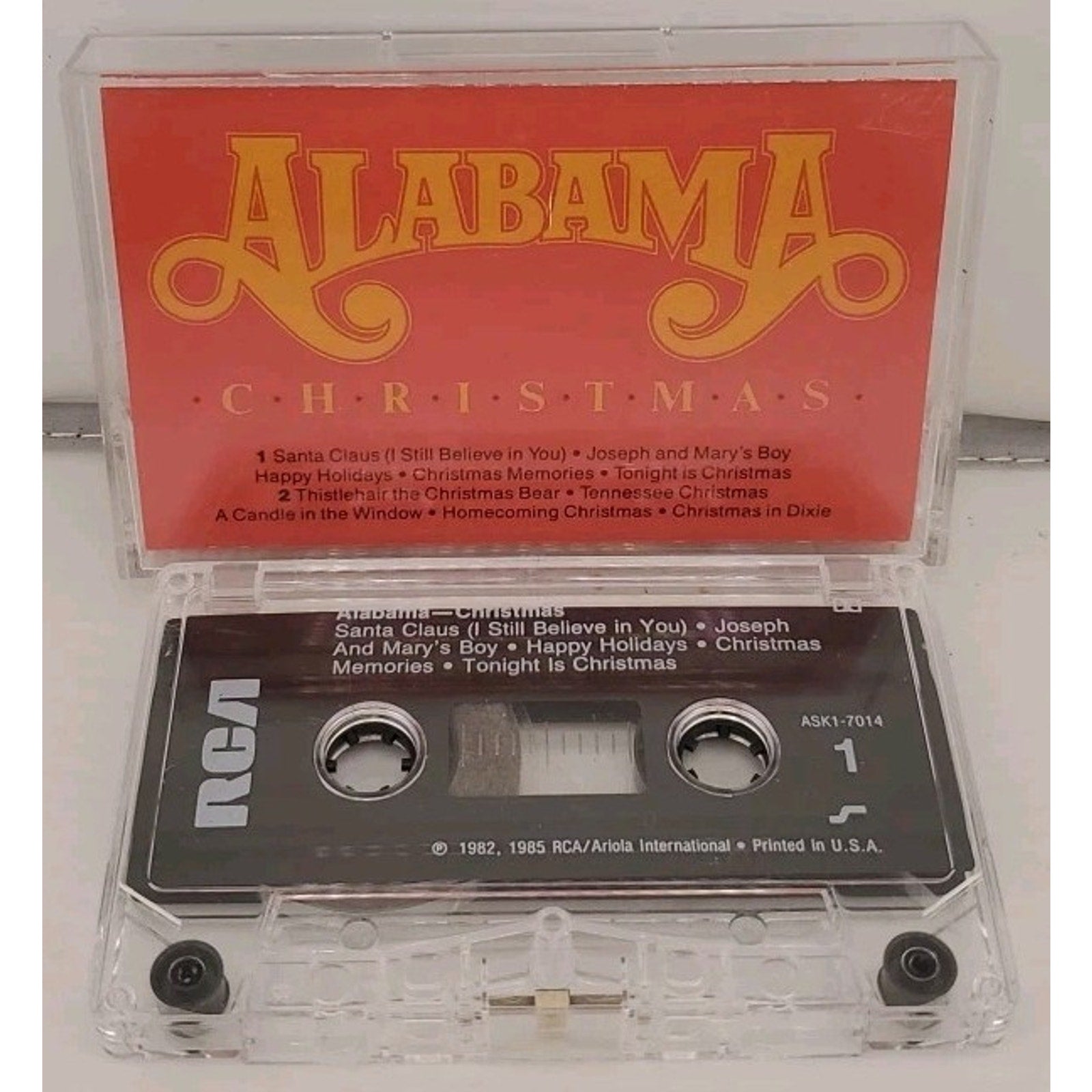 Christmas by Alabama (Cassette)