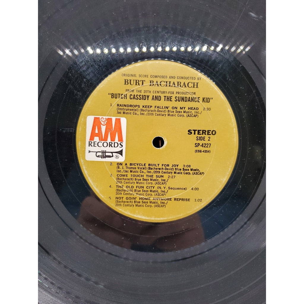 Burt Bacharach / Butch Cassidy And The Sundance Kid Original Score Vinyl Record