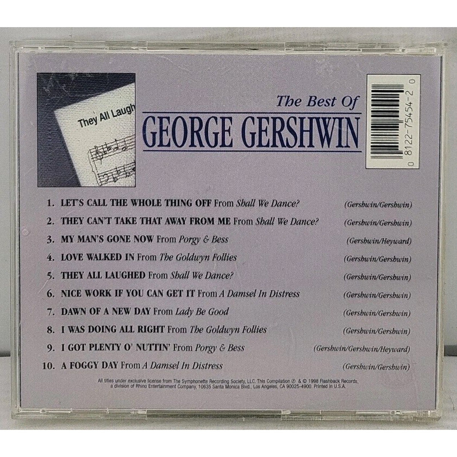 The Best Of George Gershwin CD