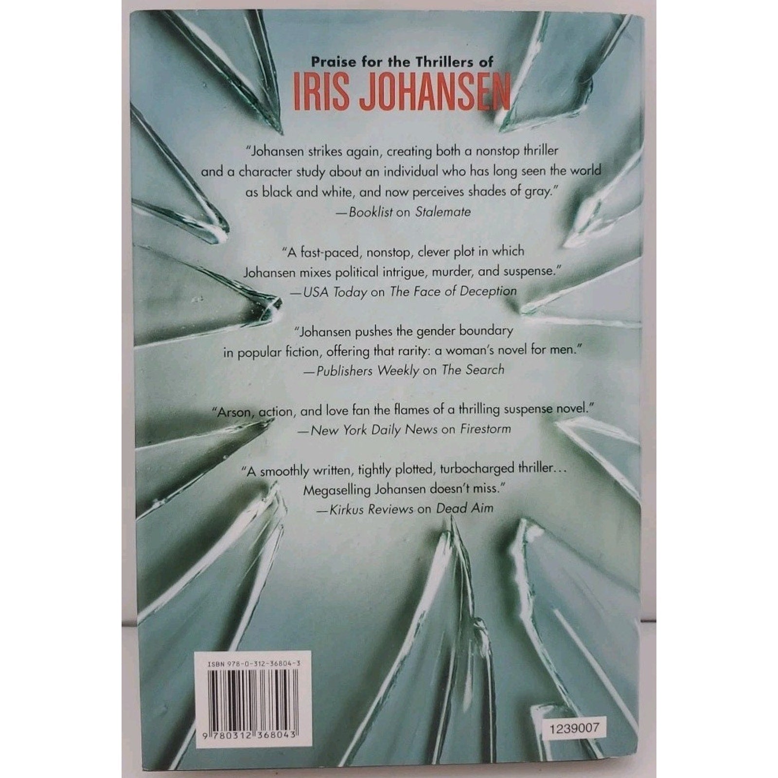 Pandora's Daughter by Iris Johansen (2007, Hardcover)
