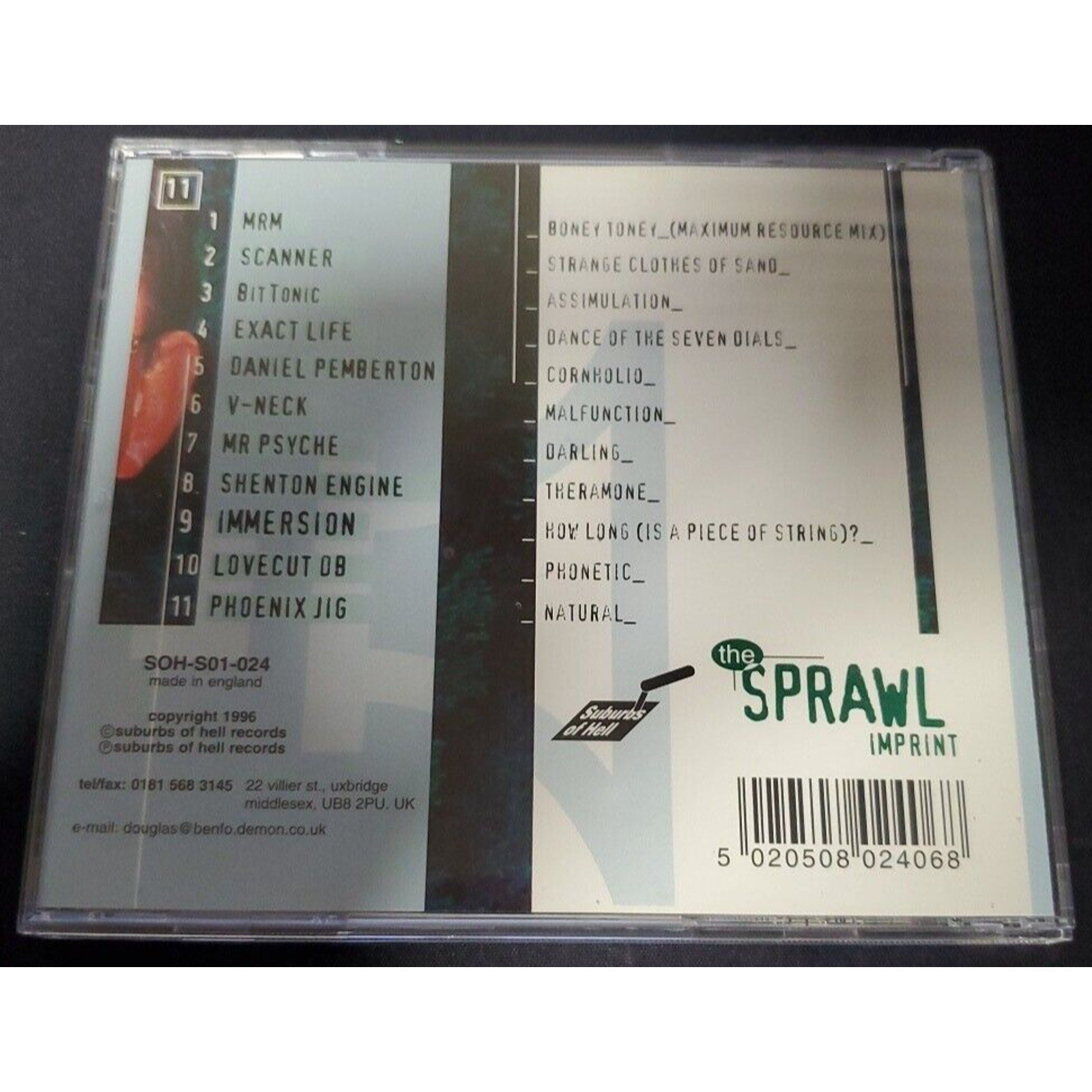 The Sprawl Imprint The Broken Voice (CD)
