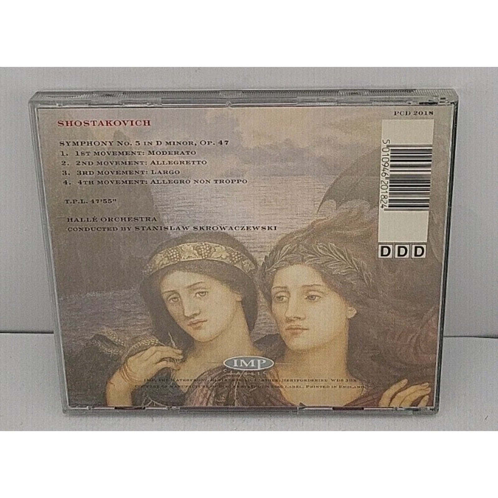 Shostakovich Symphony No.5 - Hallé Orchestra CD