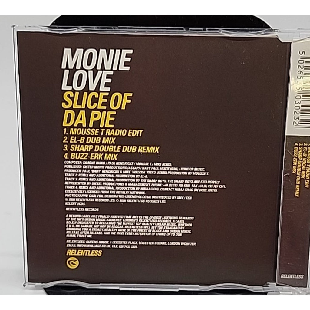 Slice Of Da Pie [IMPORT] by Monie Love (Apr-2000, Relen) (CD)