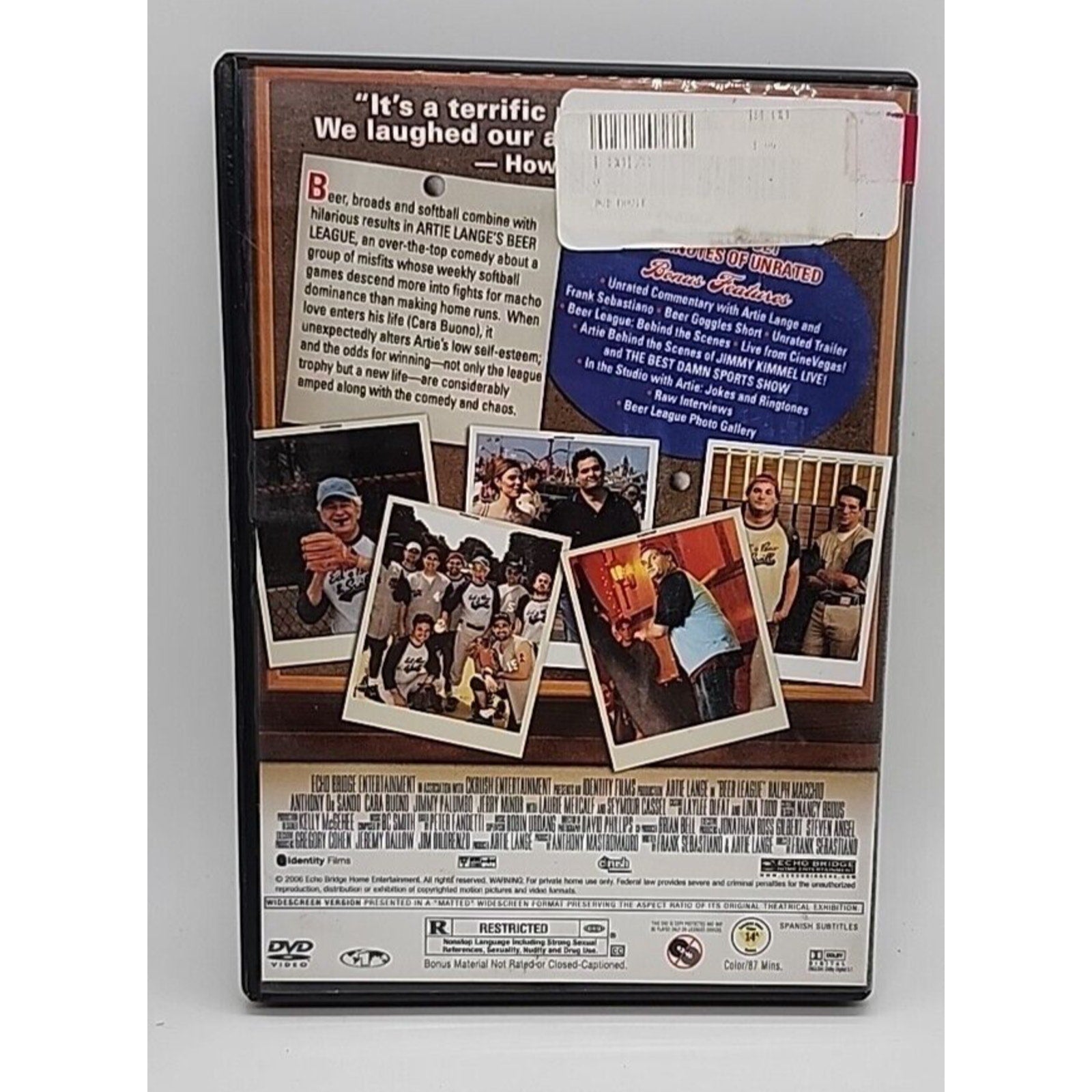 Beer League (DVD, 2007)